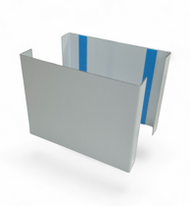 Protect you vinyl Fence Posts from weed-wacker damage. Sold in sets of 2. Just peel and stick! Fits 5" x 5" Vinyl Fence Posts.