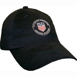 3024B Black Low Fit Cap W/Black OSI - Official Sports International