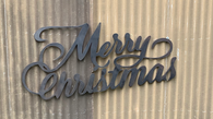 Merry Christmas Sign