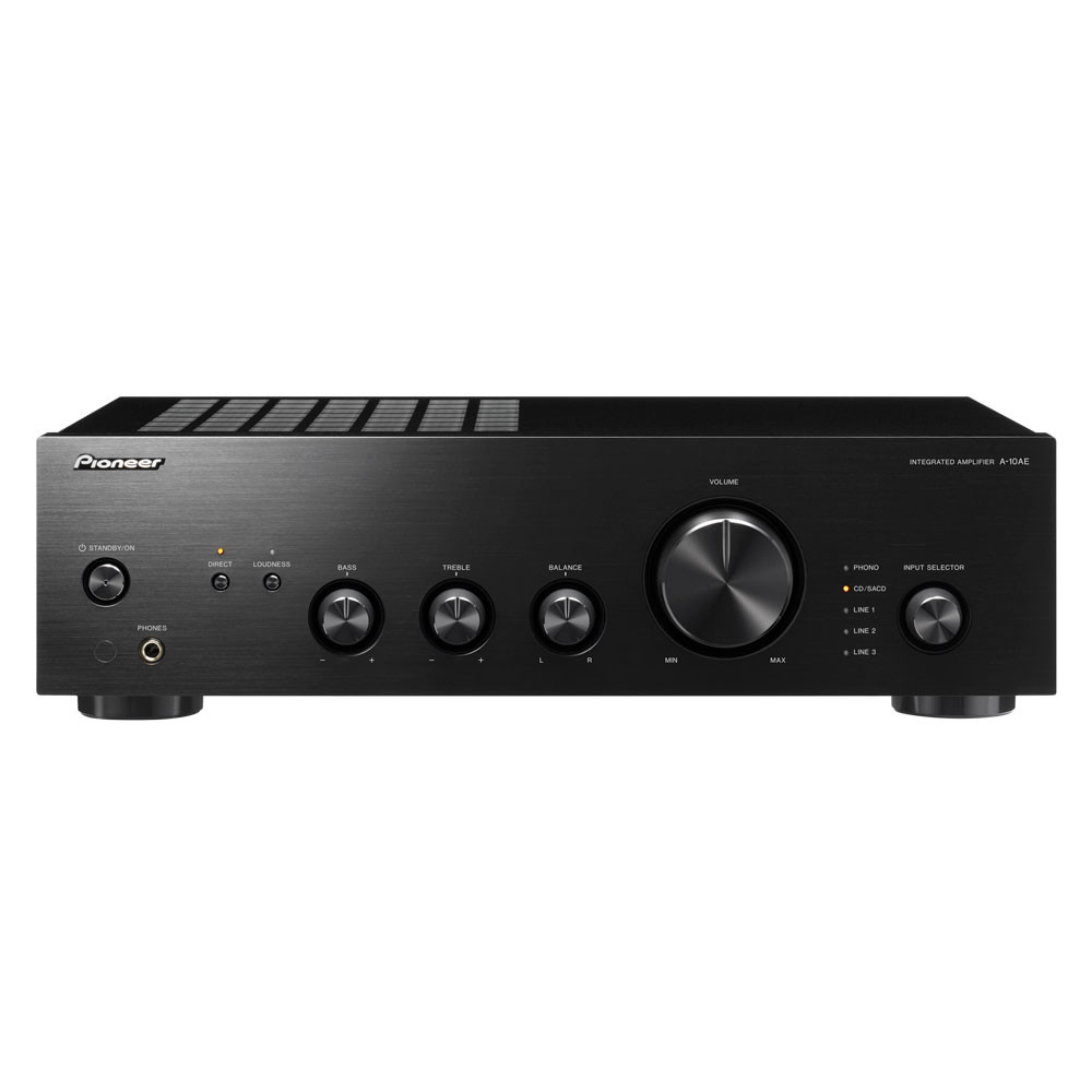 Pioneer A10AE Integrated Amplifier Black A10AE Powermove