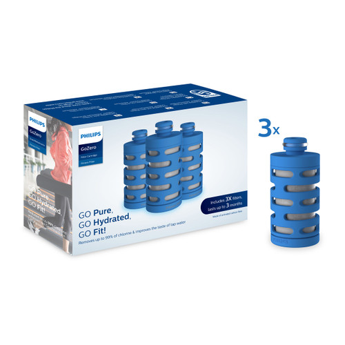 Philips Fitness Filter for Active Bottle 3 pack box