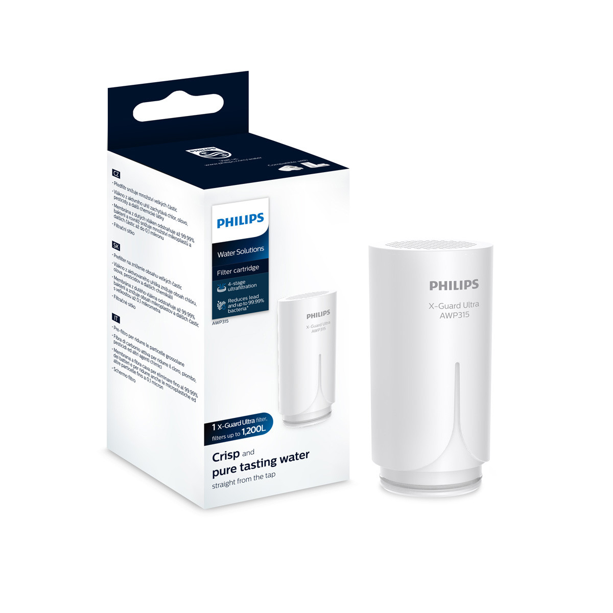 Philips 4-stage Micro X-Clean Water Filter 3 Pack