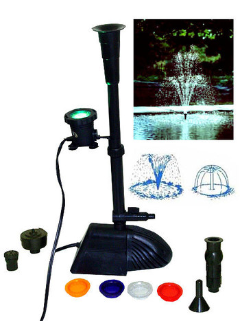 Submersible pump with light combo (#PL10254-COMB)