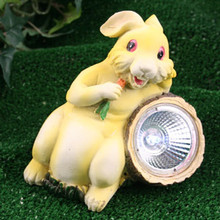 Solar Bunny Carrot Spotlight