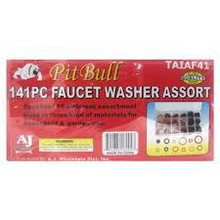 141 PC Faucet Washer Assortment