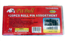 120 PCS Roll Pin Assortment