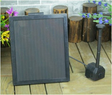1.4W/2.5W/3W  Solar Powered Water Fountain Pump Battery With LED Light