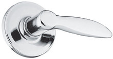 Weiser Lock Polished Chrome 4 7/16" Length Passage Door Lever Set with 2 1/16" Projection