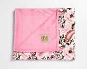 Perfect Paisley Blanket Pink