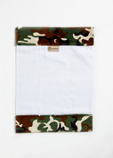 Camoflage Green Burp Cloth