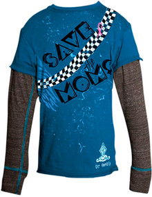 Save The Moms Long-Sleeved Warrior Poet Tee