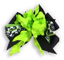 Lime Flower Dress Bow