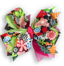 Camo Patchwork Bow