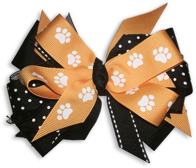 Paw Pride Gold Bow