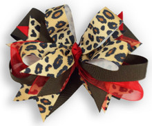 Red Leopard Cross Bow