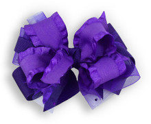 Solid Purple Bow