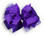 Solid Purple Bow