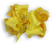 Solid Yellow Bow