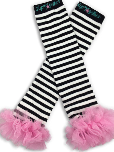 Black & White w/Pink Tutu Leggings
