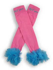 Pink w/Turquoise Tutu Leggings