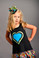 Polka Dot Triple Heart Dress