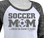 Soccer Mom Raglan Closeup