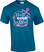 It Is Well With My Soul Pink Anchor on Antique Royal Unisex Tee