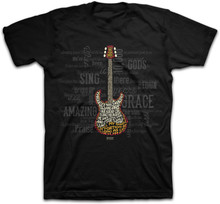 Amazing Guitar Christian Tee by Kerusso based on Amazing Grace