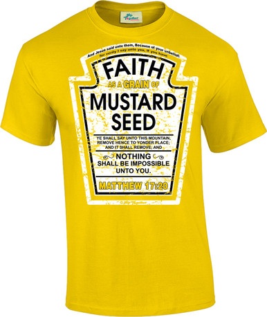 Faith as a Grain of Mustard Seed Unisex Tee