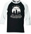 In My Defense It Was a Full Moon and I Was Left Unsupervised Funny Womens Raglan