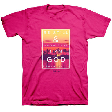 Kerusso Be Still & Know That I Am God Christian Women's T-Shirt