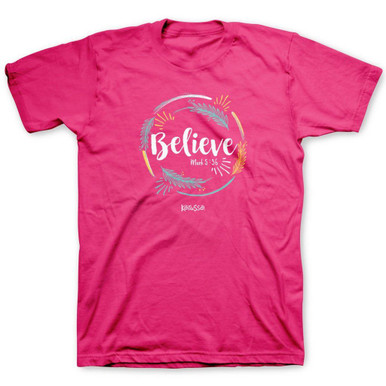 Kerusso Believe Christian Women's T-Shirt
