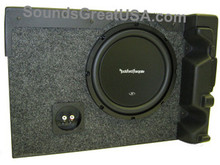 FORD F150 2004-08 SuperCrew Supercab Subwoofer box Enclosure FTX110 FREE SHIPPING!