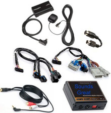 Complete SiriusXM Satellite Radio Plus AUX INPUT (iPod etc) Package for CADILLAC Vehicles Sirius XM