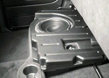 Dodge Ram Quad Cab 2002-07  Passenger Side Subwoofer Box Enclosure DQC110 FREE SHIPPING!