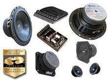 6.5" CL-642 CDT Audio 3-Way Component Speaker Set