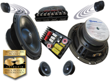 6.5" CL-62PRO CDT Audio 2-Way Classic Component Speaker System w 2nd Pair of Imaging Tweeters