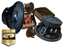 8" HD-82 CDT Audio 2 Way Component Speaker System
