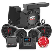 MTX RZRSYSTEM3 Four Speaker, Dual Amplifier, Subwoofer Polaris RZR Audio System