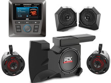 mtx utv rzr under dash subwoofer enclosure