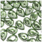 Rhinestones, Flatback, Teardrop, 13x18mm, 144-pc, Light Green