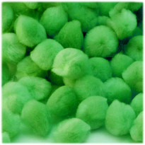 Acrylic Pom Pom, 38mm, 500-pc, Lime Green