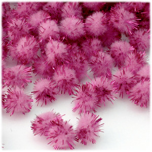 Pom Pom, 12mm, 25-pc, Pink