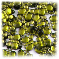 Rhinestones, Flatback, Butterfly, 20mm, 1,000-pc, Olive Green