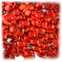 Rhinestones, Flatback, Butterfly, 20mm, 144-pc, Ruby Red