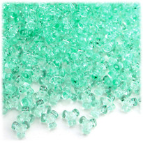 Plastic Tri-Bead, Transparent, 11mm, 200-pc, Sea Mist