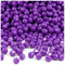 Plastic Faceted Beads, Opaque, 4mm, 200-pc, Dark Purple