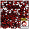 Rhinestones, Flatback, Round, 4mm, 288-pc, Devil Red Wine