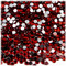 Rhinestones, Flatback, Round, 4mm, 288-pc, Devil Red Wine