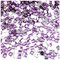 Rhinestones, Flatback, Sqaure, 6mm, 144-pc, Lavender